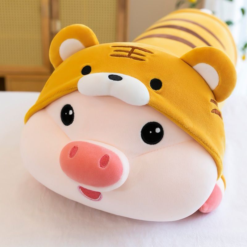 Guling Babi Macan 90cm Guling Pig Tiger Boneka Babi Tiger New