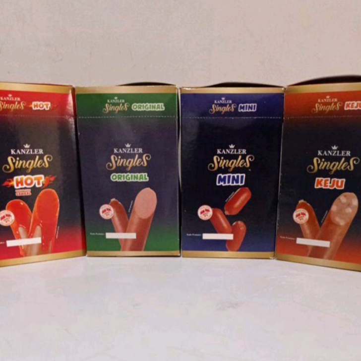 

HLGJ9516 Free Ongkir 1 DUS KANZLER SINGLES HOT ORIGINAL KEJU MINI BAKSO BOX ISI 12 PCS