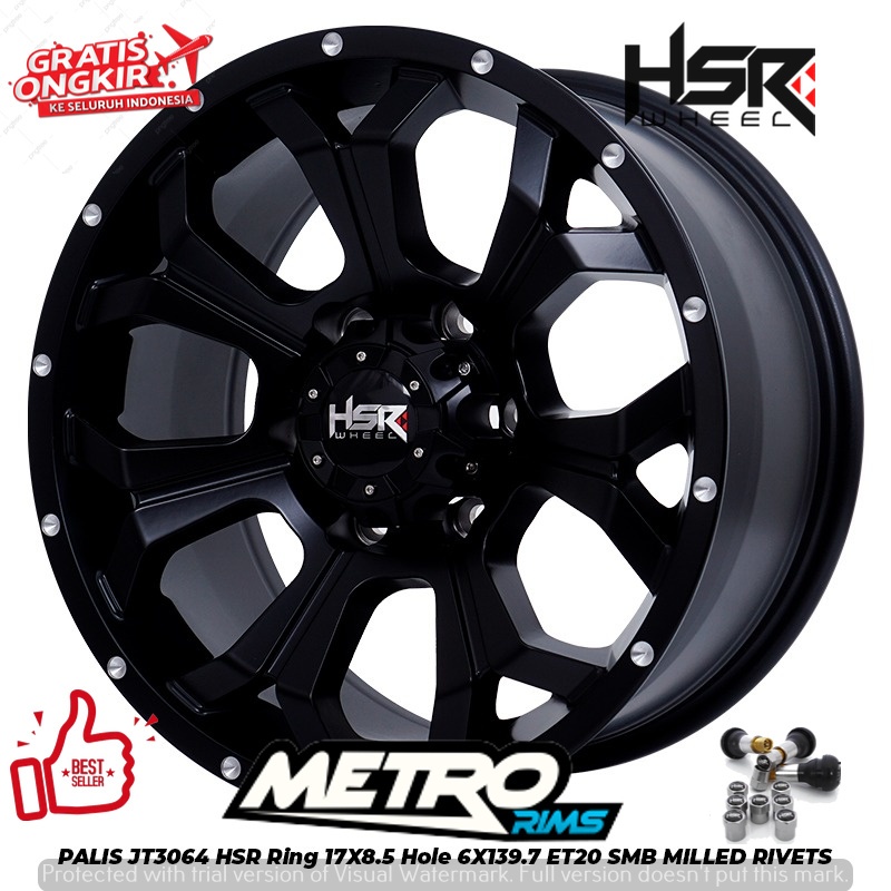 VELG MOBIL FORTUNER HSR PALIS R17