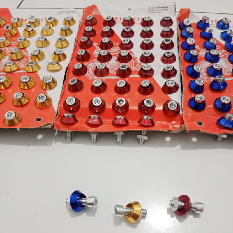 baut monel variasi baut plat nomor kunci baut L+monel+mur monel baut serba guna