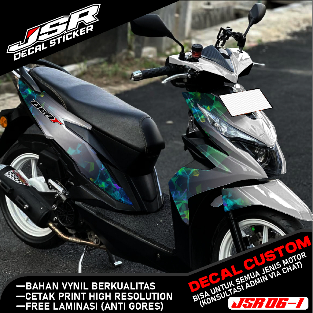 COD Decal Sticker Beat Esp Full Body Dekal beat, Variasi  Stiker Beat Esp, Stiker FUll Blok Beat Esp