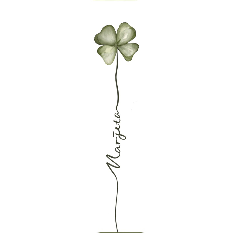 

Bookmark Costume embroidery