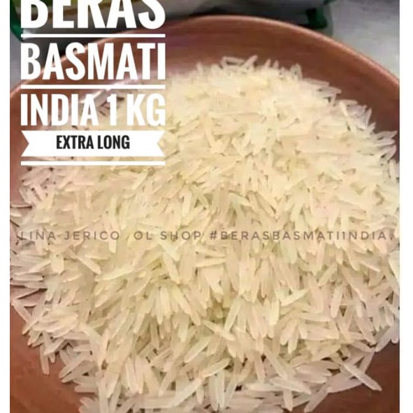 

NJCQ3391 DISKON BERAS BASMATI INDIA khas ARAB 1 kg kwalitas bagus premium