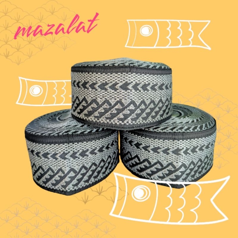 peci bugis kopiah bugis full motif peci murah
