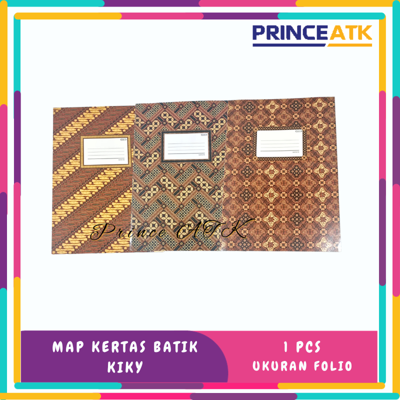 

[2 PCS] MAP BATIK KERTAS UKURAN FOLIO KIKY