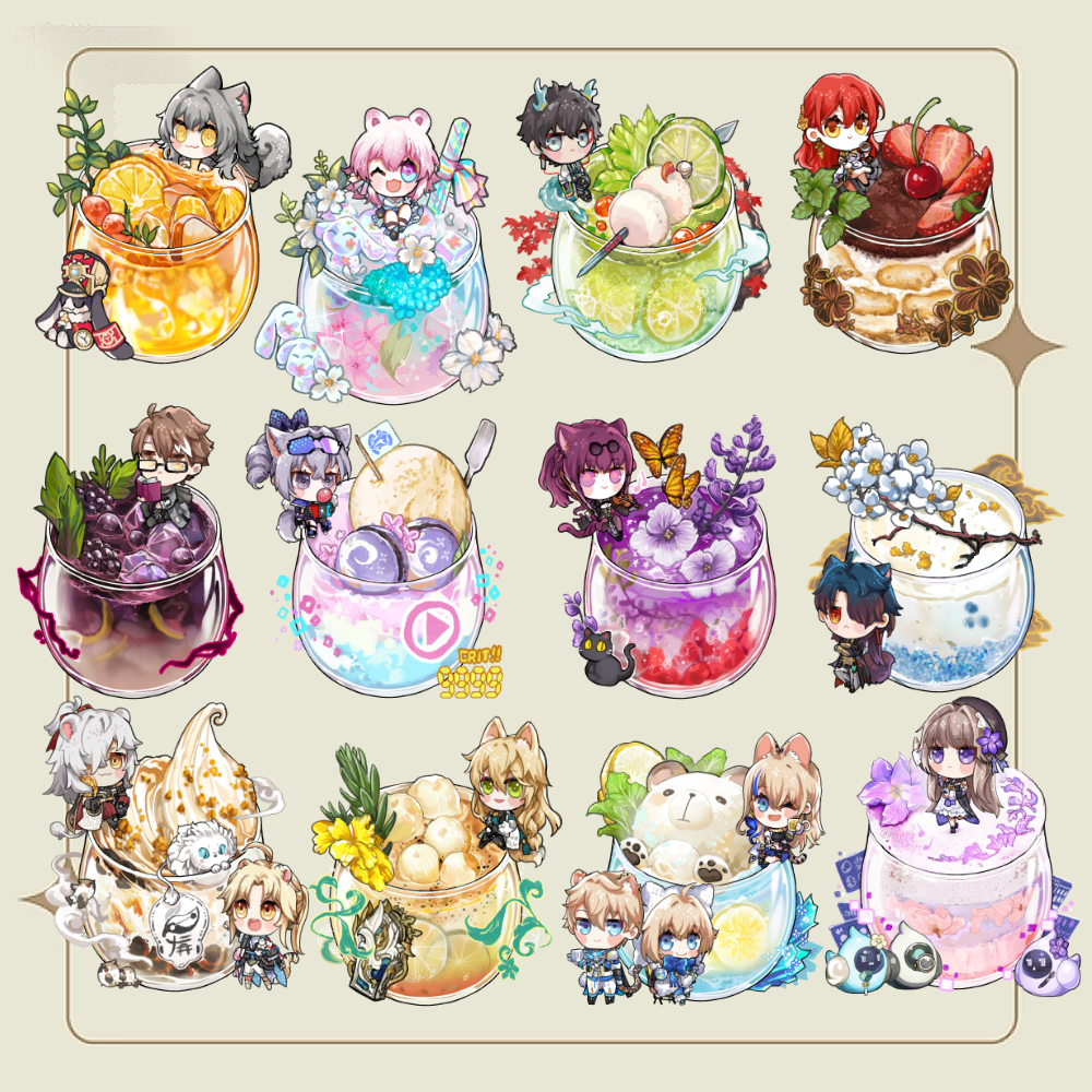

Honkai Star Rail Sticker : Food Series