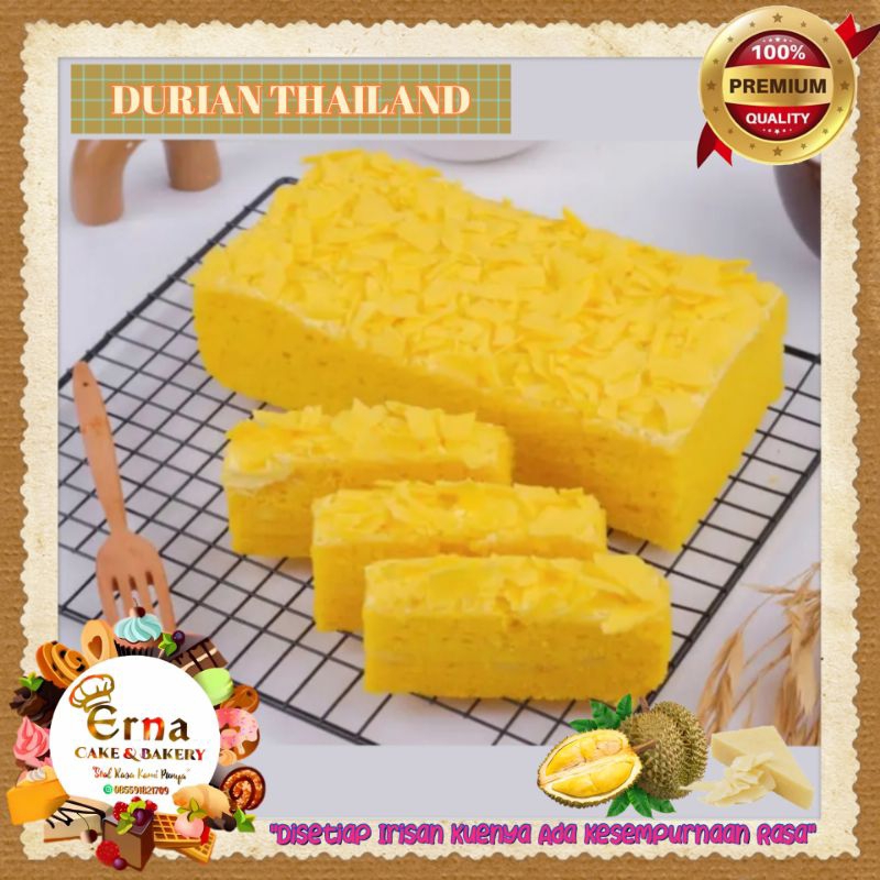 

BOLU KUKUS DURIAN THAILAND - Bolu Kukus - Bolu Cake - Kue Bolu