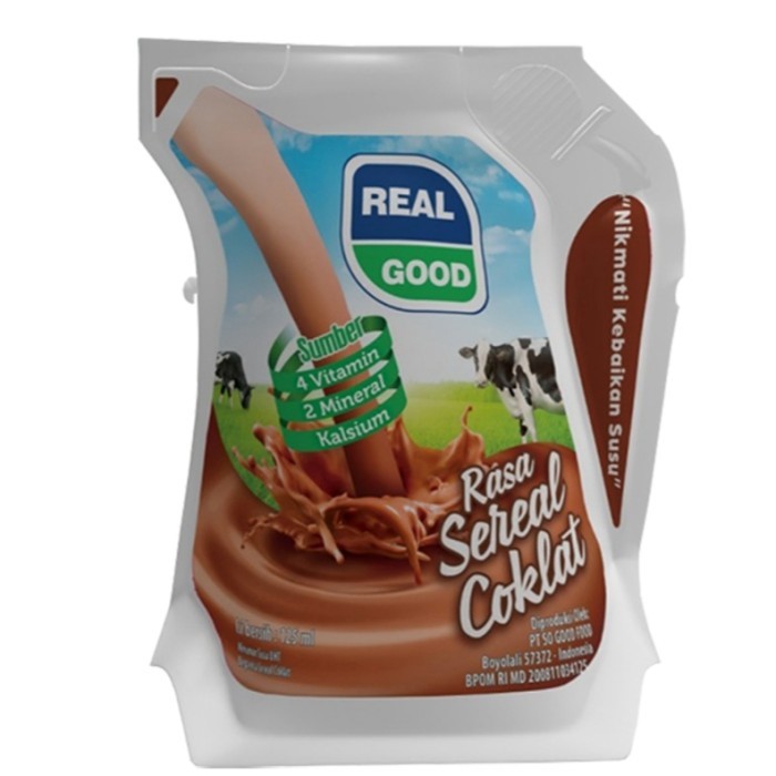 

REAL GOOD UHT PLW COKELAT 125 ML