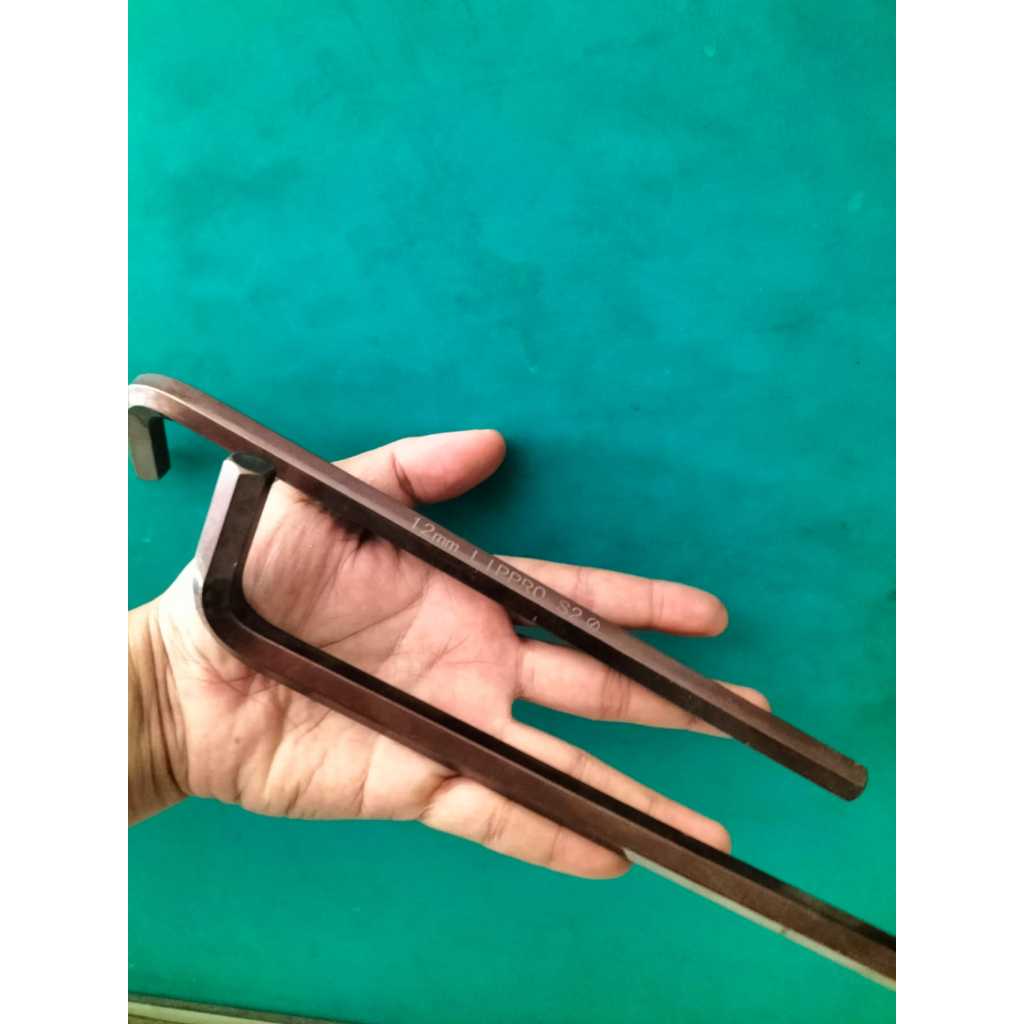 LIPPRO KUNCI L EXT LONG FLAT 12mm (161 & 166)