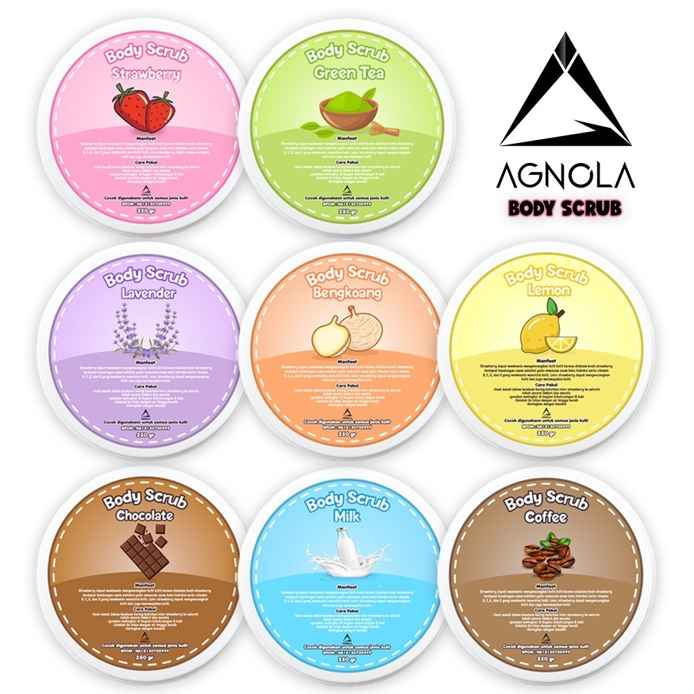 [BPOM] Bodyscrub Ala Salon / Lulur Badan / Lulur Mandi 100 gram dan 250 gram