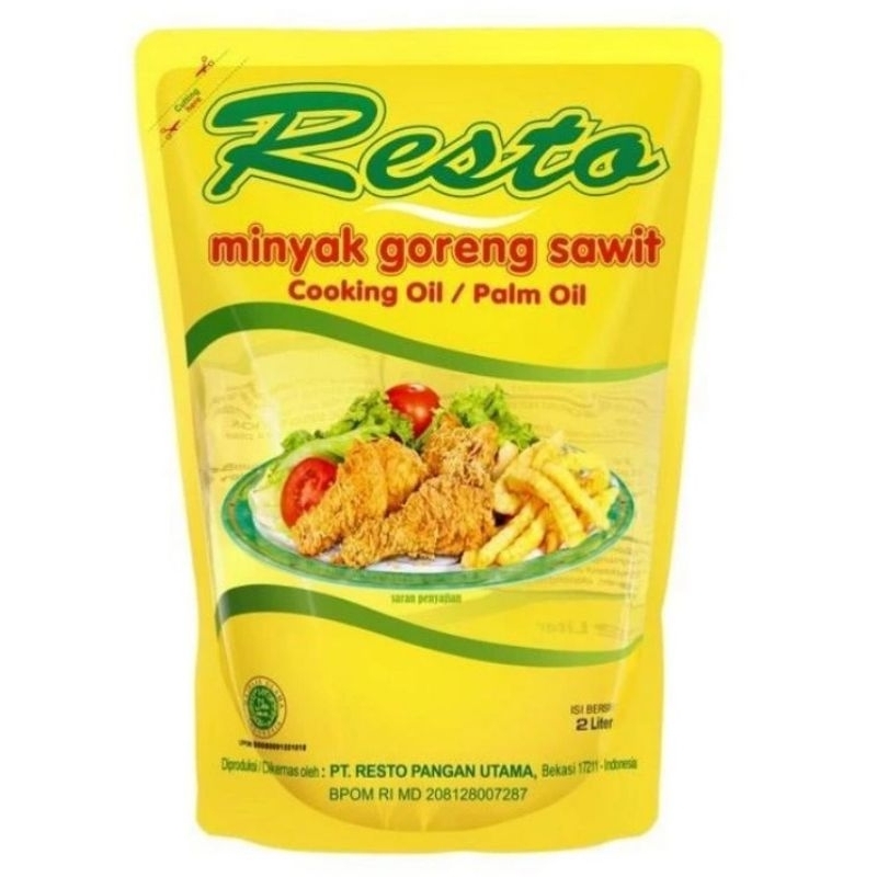 

Minyak Goreng Resto Refill 2 liter x 6 pouch