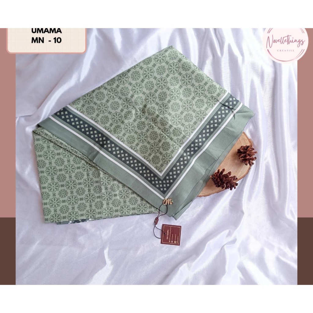 UMAMA HIJAB SEGIEMPAT VOAL MOTIF POUCH
