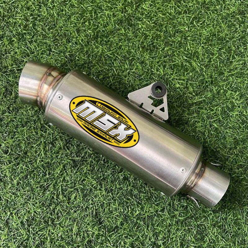 slincer knalpot msx racing original costum wrx gp cantol