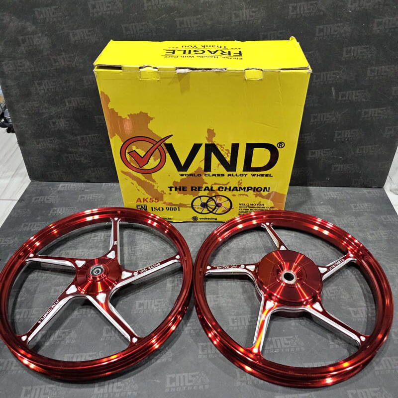 Velg Velg VND AK55 AK 55 R17 P5 Honda Vario 125 Vario 150 Merah
