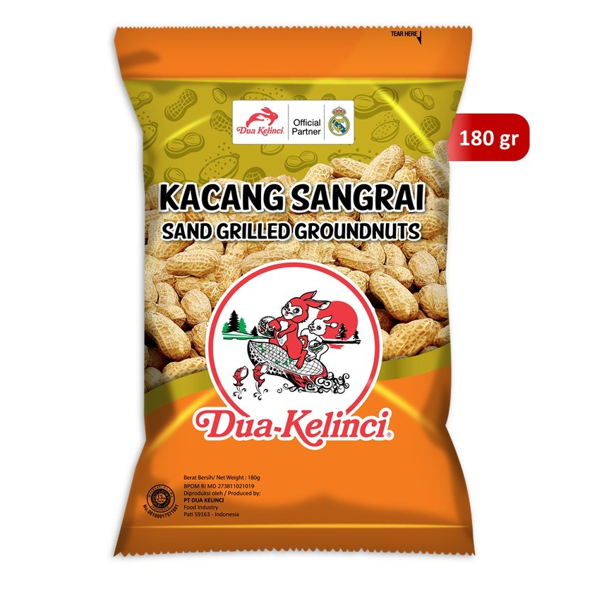 

DUA KELINCI Kacang Kulit Sangrai 180gr