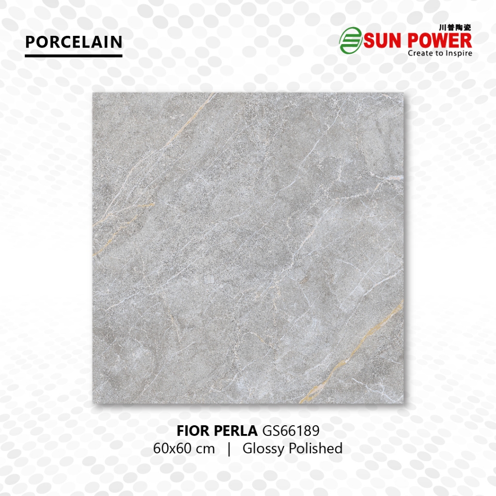 Granit Lantai Glossy Polished - Fior Series 60x60 | Sun Power