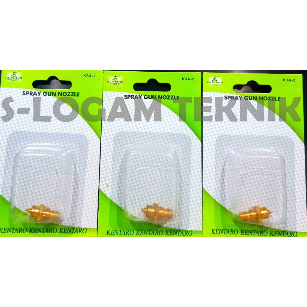 Nozzle Nozel Dalam Kepala Spray Gun K-3A KENTARO Spare Part K3A 3B