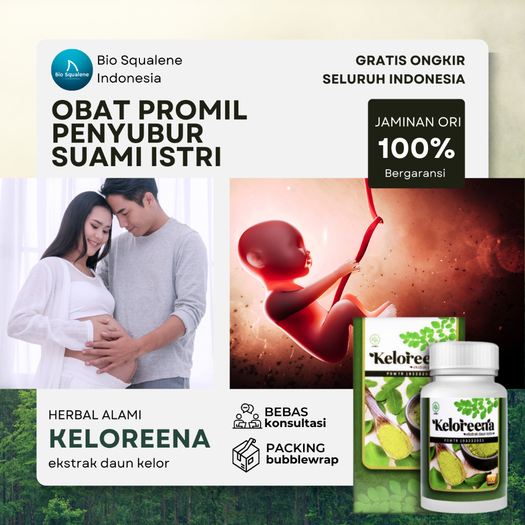 Obat Promil Suami Istri Penyubur Kandungan Wanita Penambah Pengental Sperma Pria Atasi Mandul Azoosp