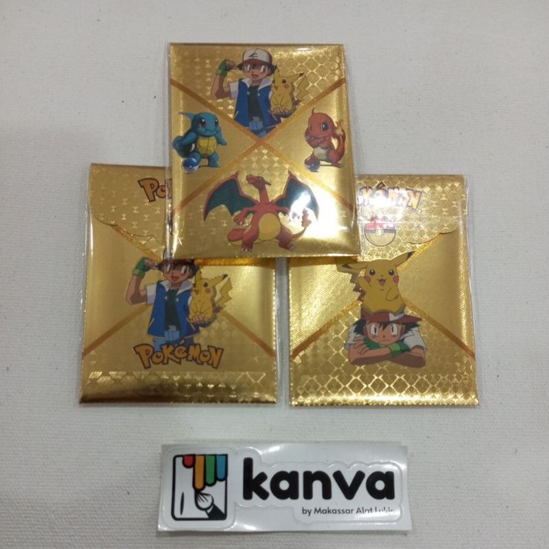 Kartu Pokemon Gold / pokemon gold / kartu pokemon premium