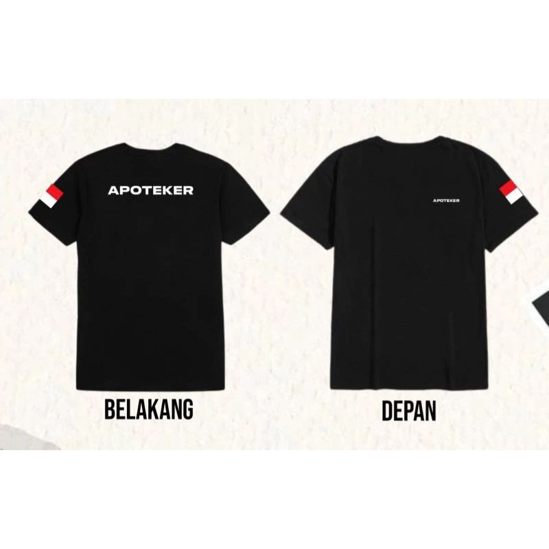 KAOS APOTEKER//TSHIRT UNISEX