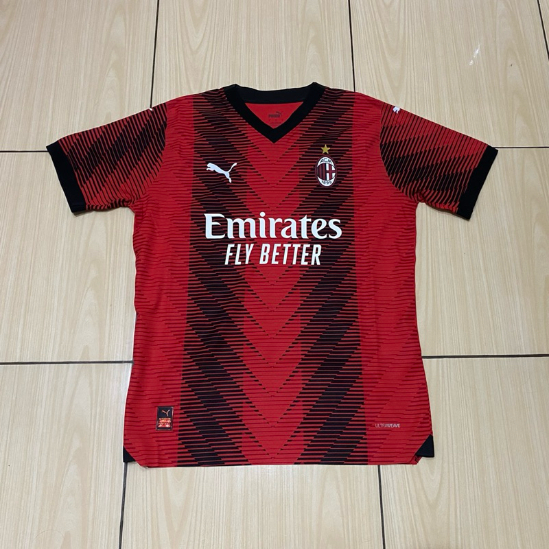 Jersey AC Milan Home 2023/2024 Player Issue Original