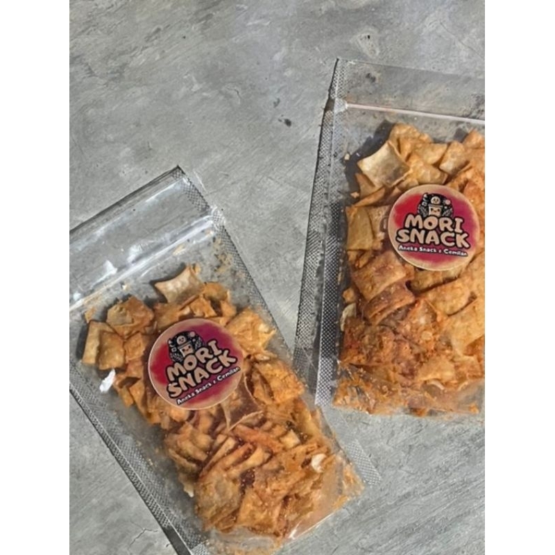 

CEMILAN MURAH! MORI SNACK KERIPIK PANGSIT 200gr