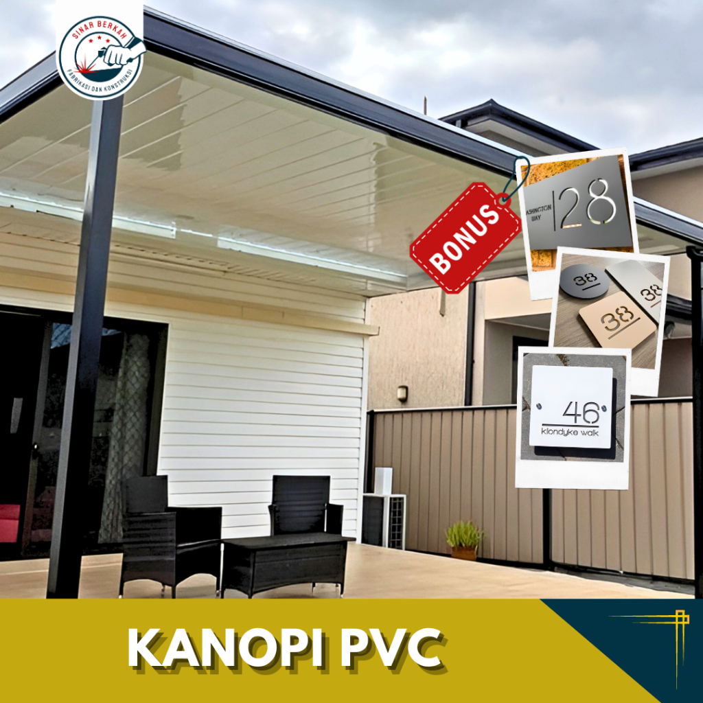 Kanopi PVC - Penutup Atap PVC