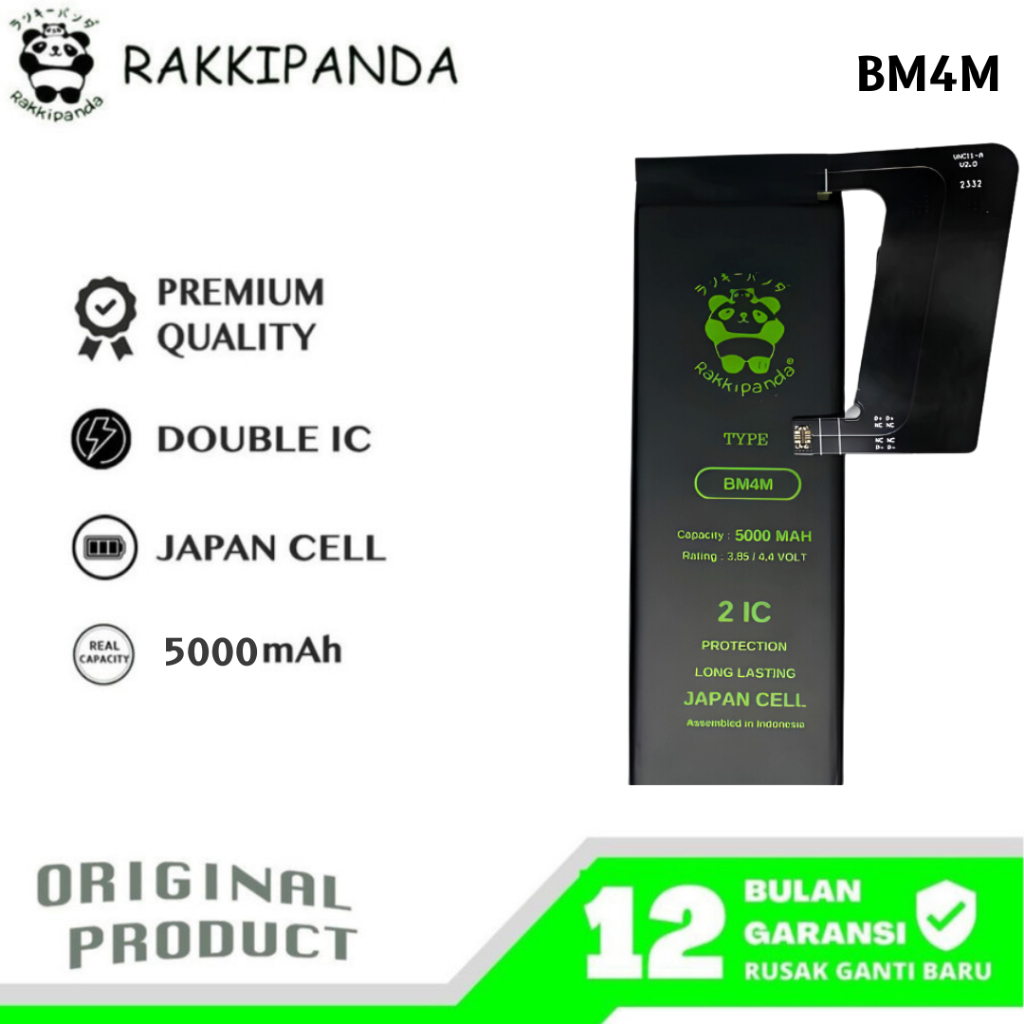 RakkiPanda - BM4M Mi 10 Pro 5G Batre Batrai Baterai