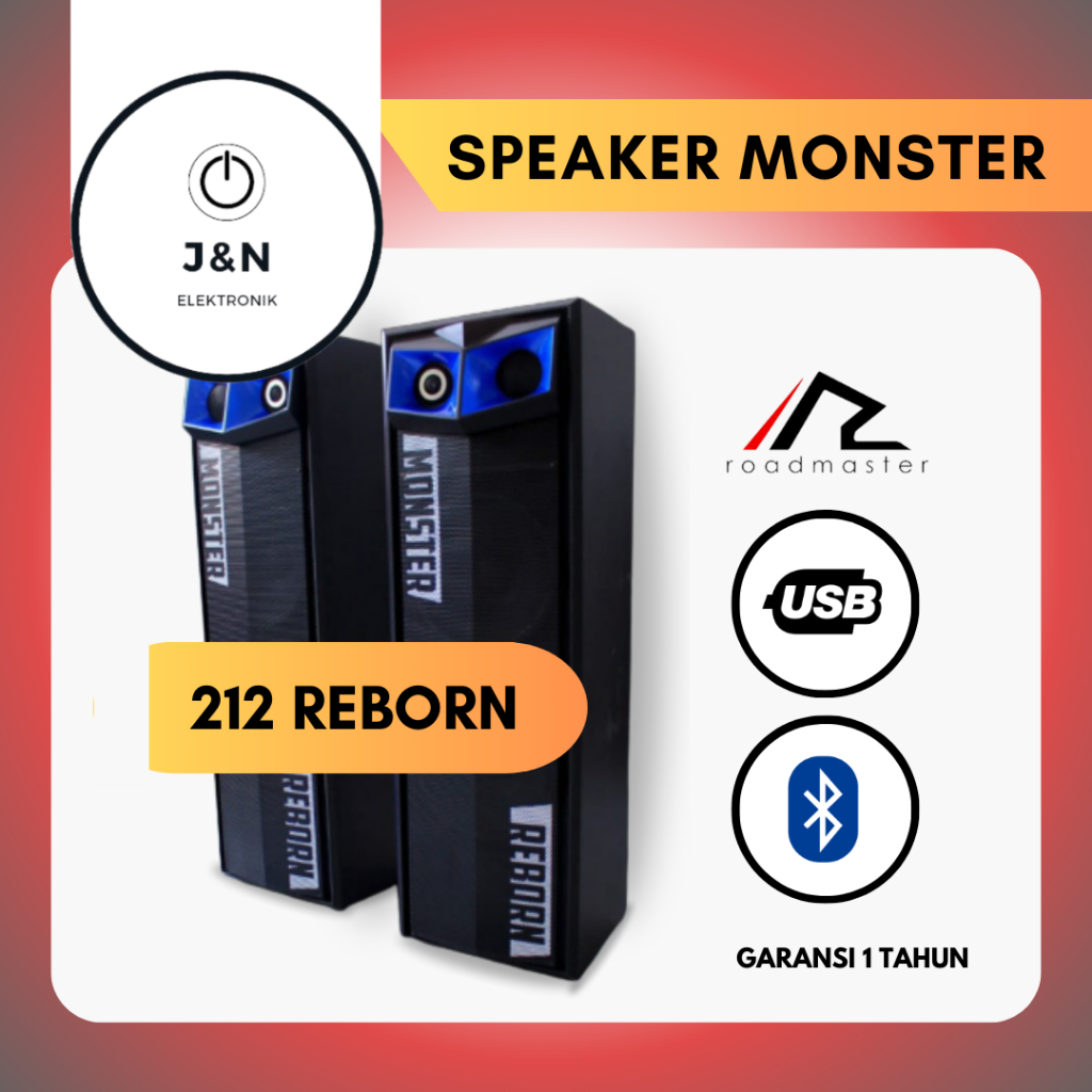 SPEAKER AKTIF ROADMASTER MONSTER 212 - REBORN