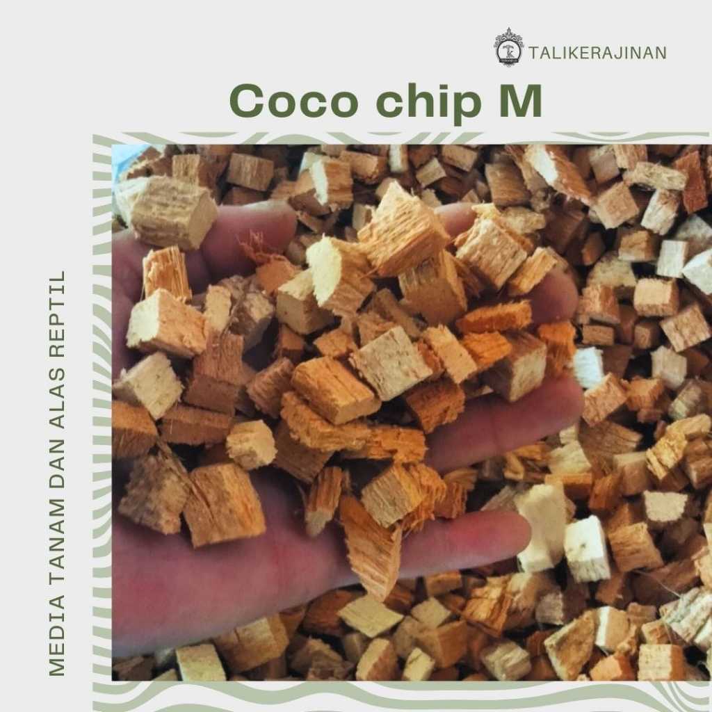 COCO CHIPS KELAPA ALAS KANDANG REPTIL MEDIA TANAM ANGGREK COCOPEAT KARUNG