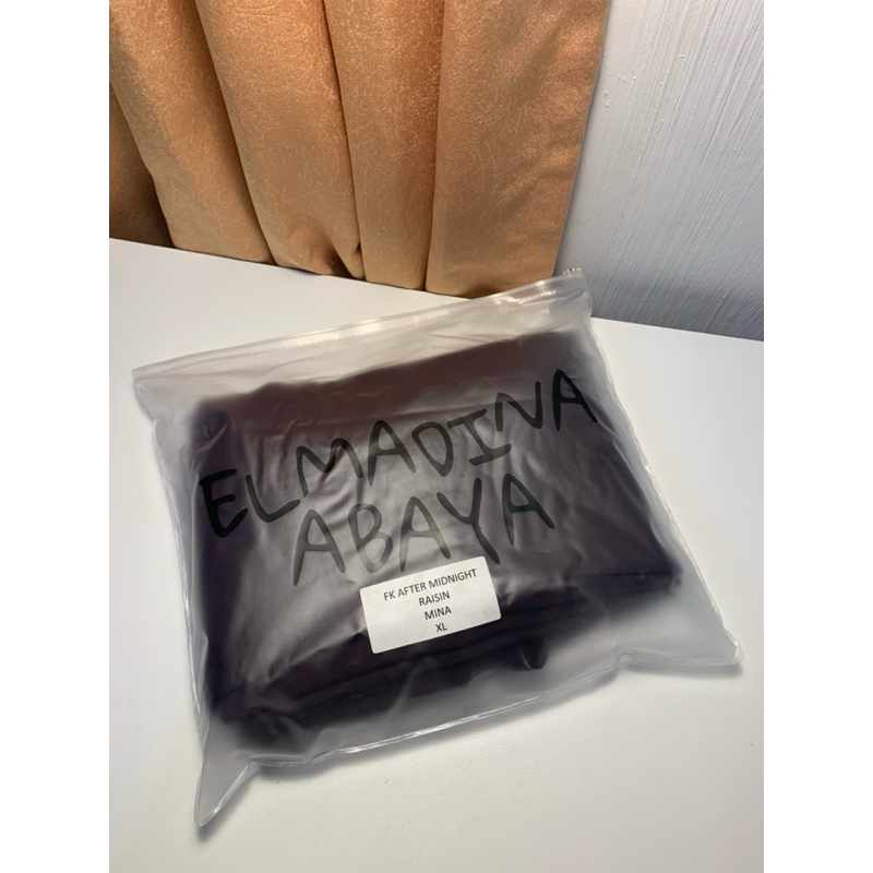 [SOLD by WA] ✨ French Khimar (FK) AM Elmadina Raisin-XL (Preloved)