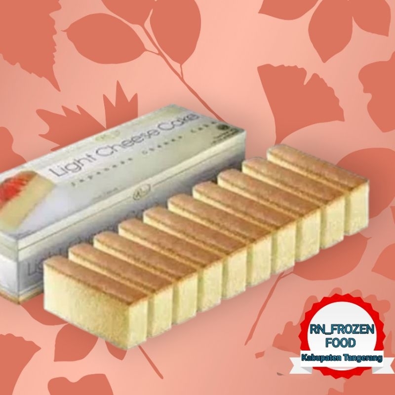 

RIOUS Light Cheese Gold Cake Japanese Full Keju isi 200gr