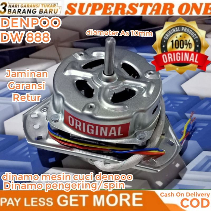 Motor spin/pengering DW-888 SG/DW 888 MESIN CUCI DENPOO