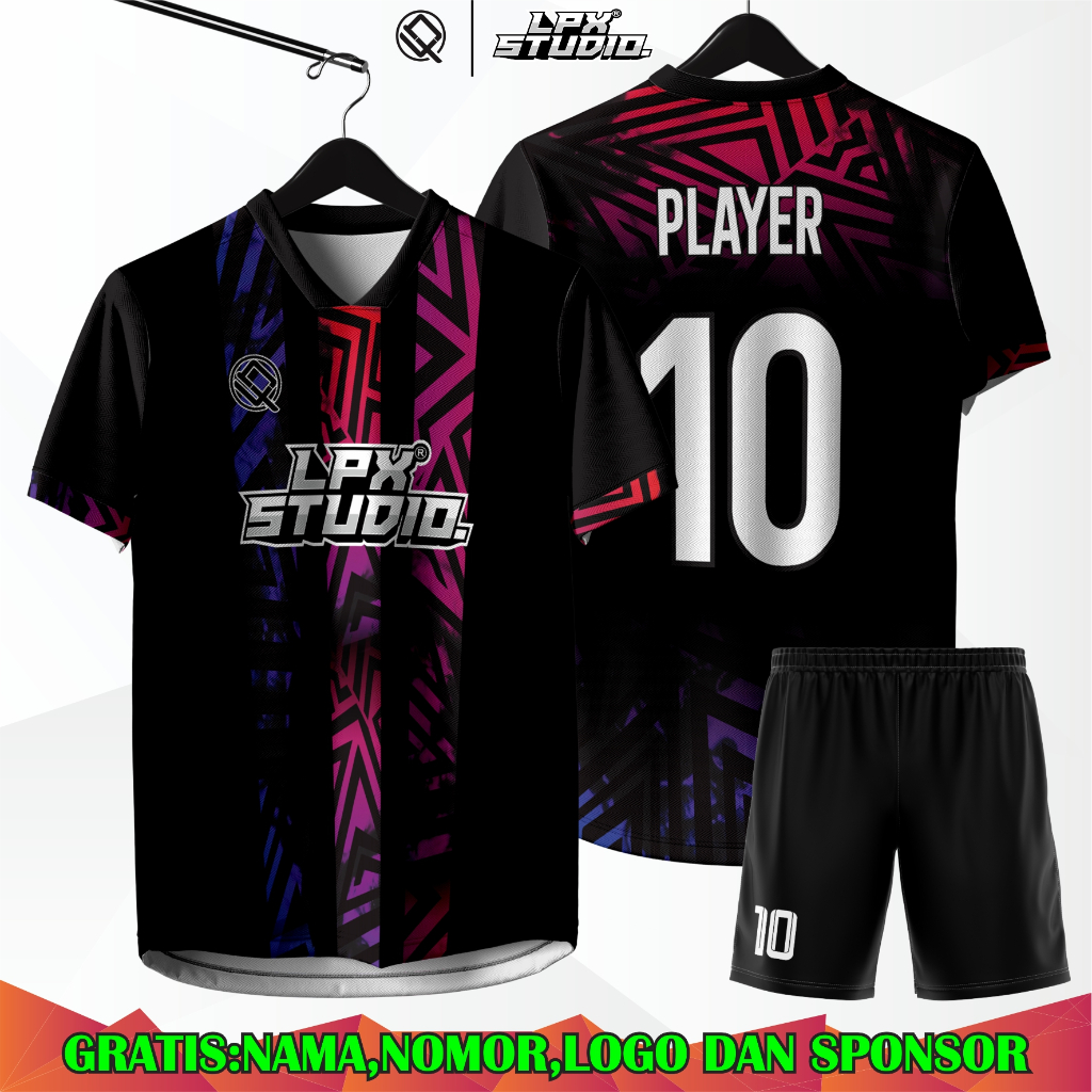 Jersey Sepak Bola | Jersey Futsal | Jersey Voli Custom Free Nama Set