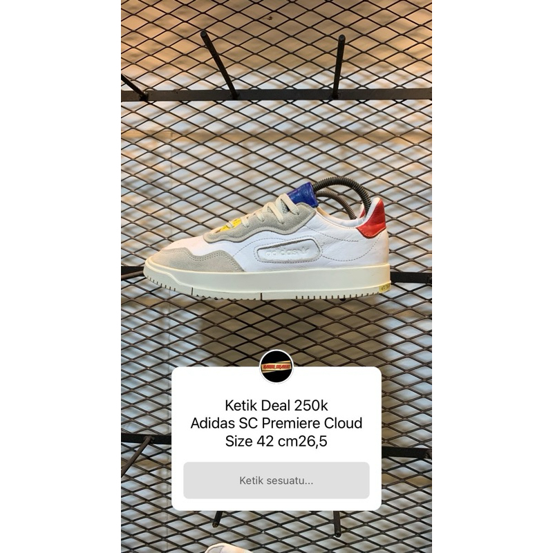 ADIDAS SC PREMIERE CLOUD SIZE 42/cm26,5