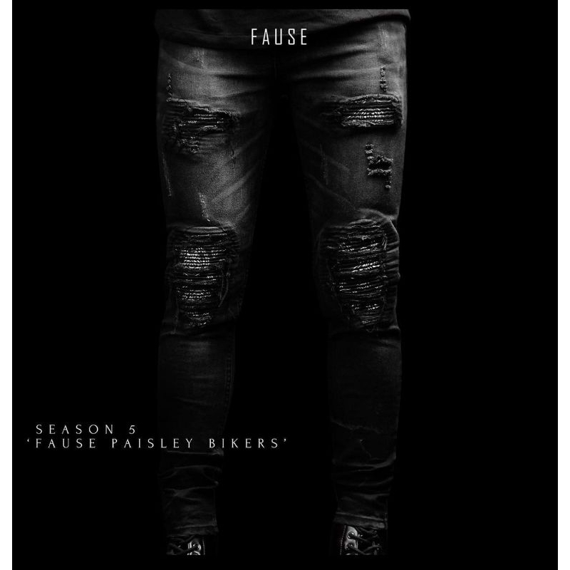 HERITAGE PAISLEY||FAUSE LEATHER V2&PAINT BIKERS||FAUSE LEATHER BIKER||FAUSE ZIPPER