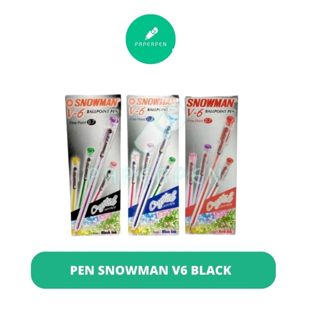 

(Lsn) Bulpoin Snowman V6 Black/Bulpoin Tinta Hitam