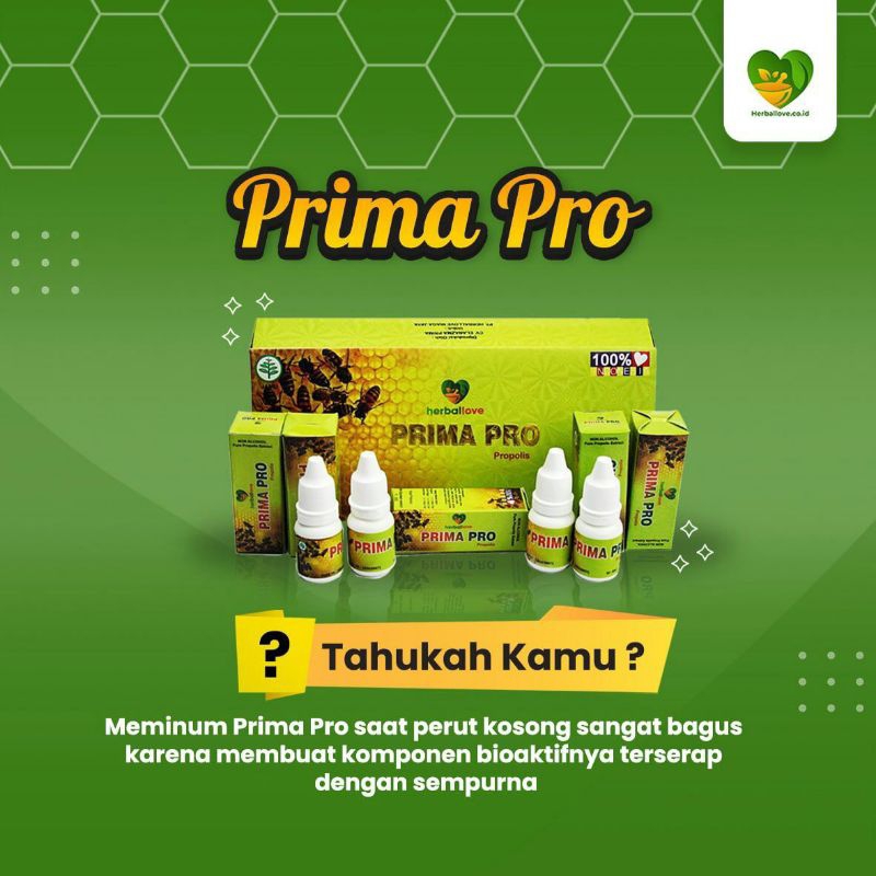 

Prima Pro Propolis Obat Herbal Ektrak Herballove Multiguna