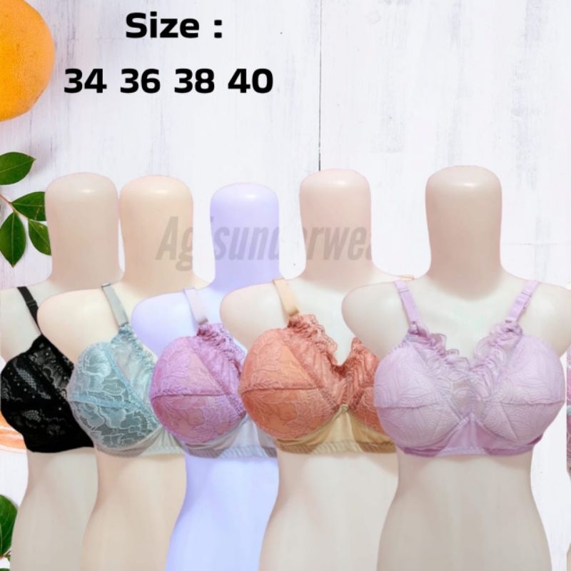 Bra busa bh kutang wanita dewasa jumbo tanpa kawat