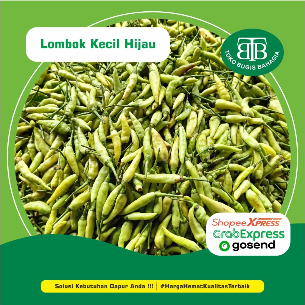 

Lombok/Cabe Kecil Hijau, Murah Makassar