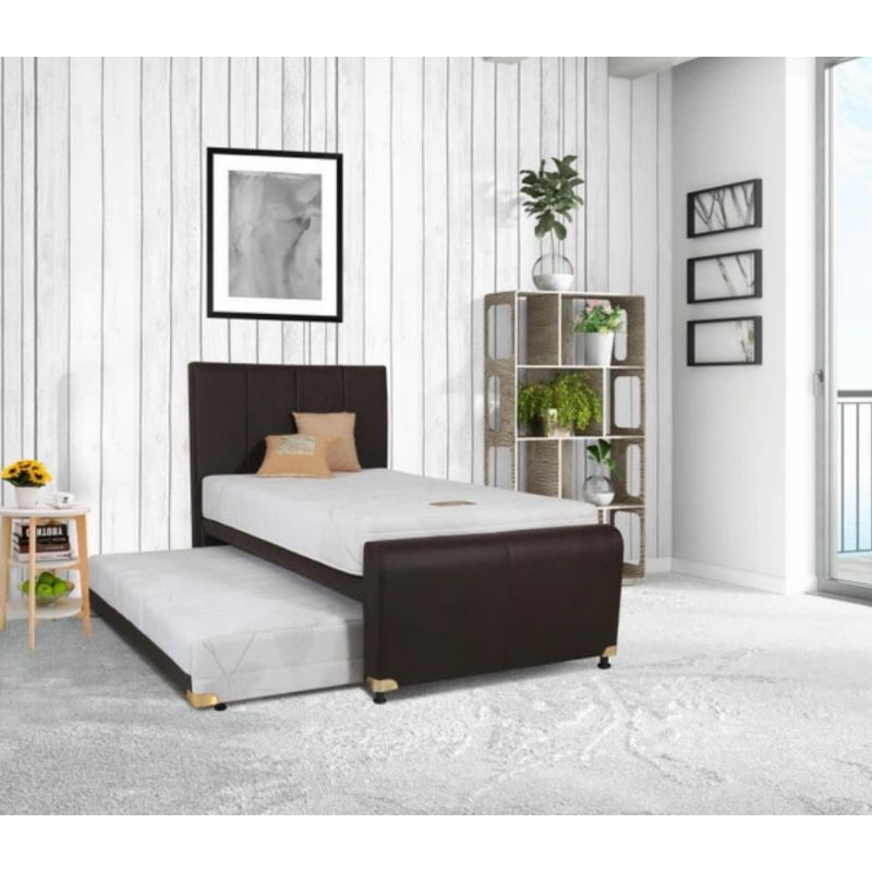 SPRING BED 202 LUXURY SPRING BED 2 IN 1 MINIMALIS SPRING BED SORONG KASUR SORONG SPRING BED TERBARU 