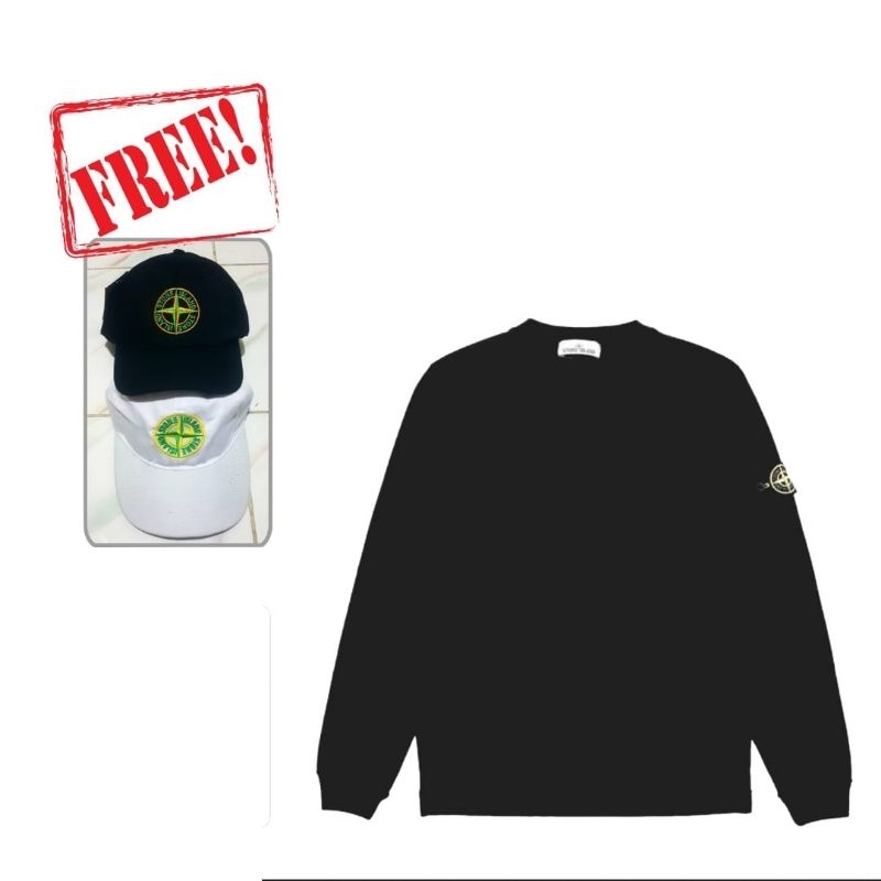 CREWNEK STOND ISLAND PREMIUM FREE TOPI SI