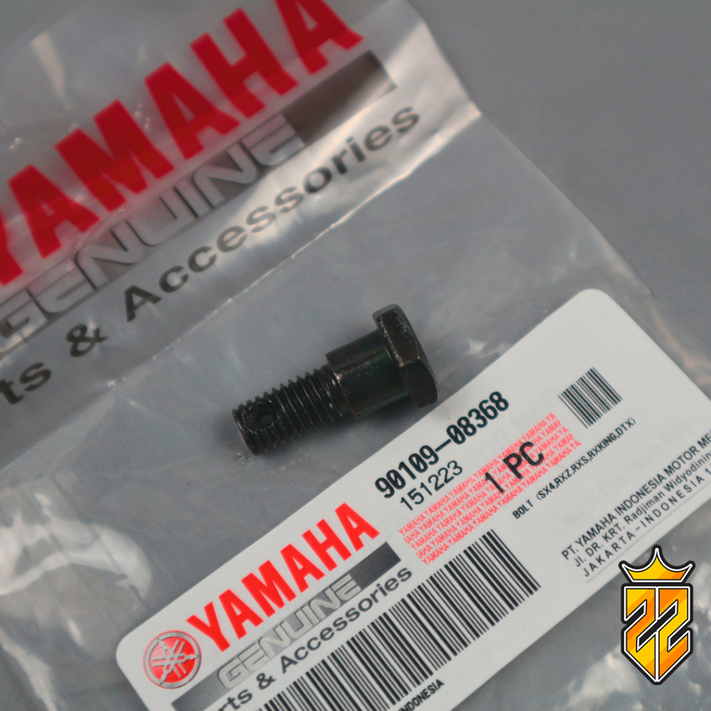 Baut Penahan Panel Rem Belakang Bagian Atas Original Yamaha RXKING RX KING RXK RXS RXZ YT115 SCORPIO