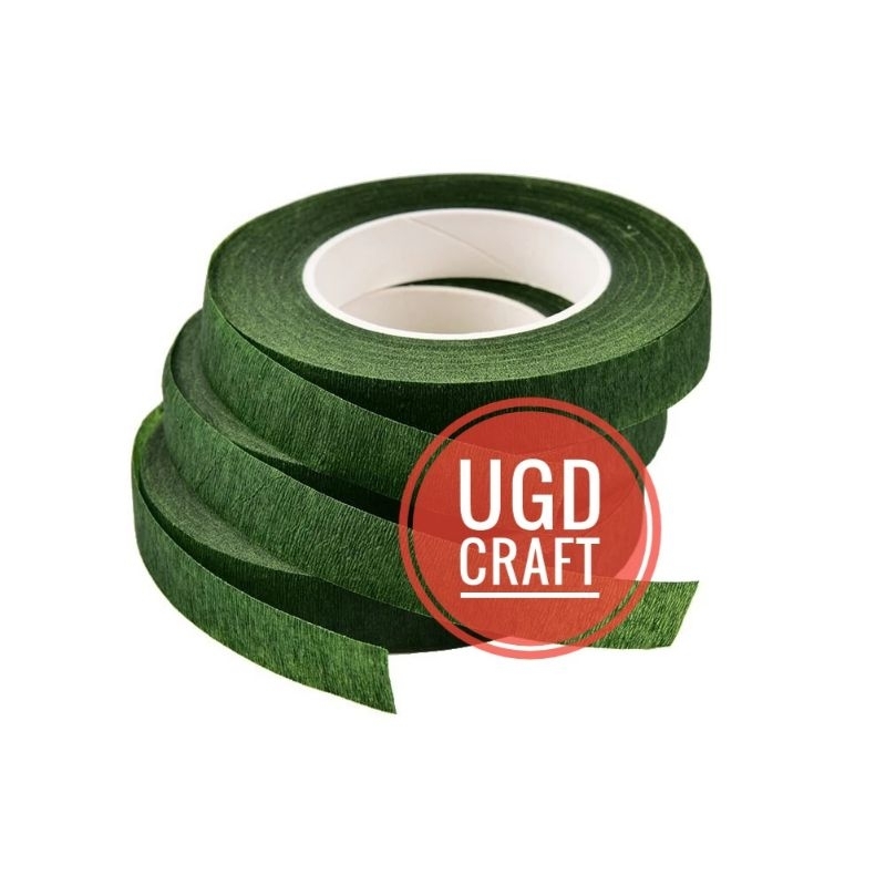 

Floral Tape / Selotip kawat bunga 10 yard