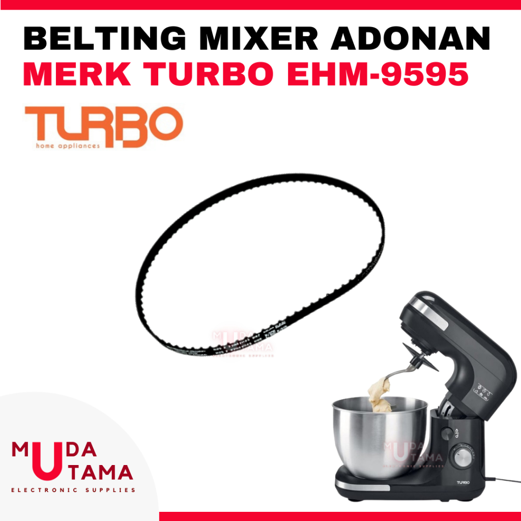 KARET MIXER TURBO EHM 9595 - BELTING MIXER TURBO EHM9595 - VANBELT MIXER TURBO EHM 9595 - KARET BELT