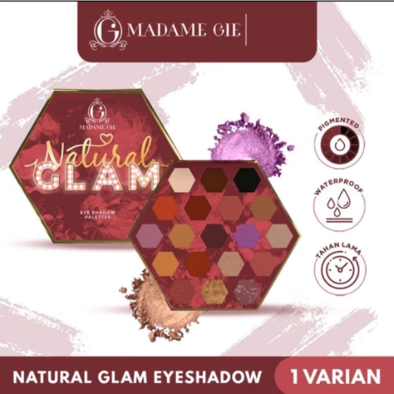 MADAM GIE NATURAL GLAM EYESHADOW PALETTE