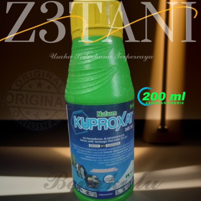 Fungisida Bakterisida KUPROXAT 345 SC 200 ml