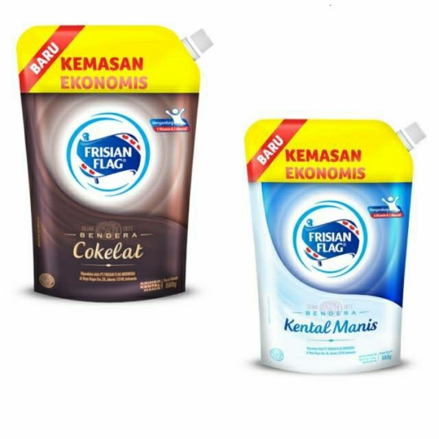 

susu kental manis frisian flag pouch/ SKM frisian flag 545 gram