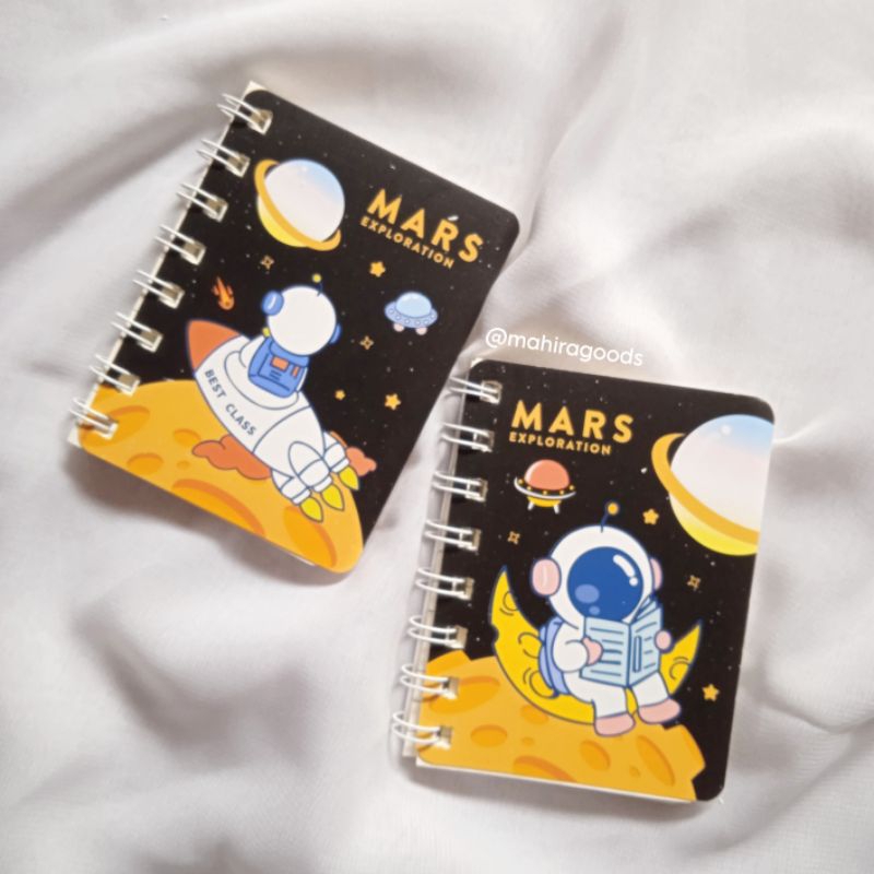 

[MAHIRA] Notebook Spiral A7 Aesthetic dan imut Buku catatan lucu Buku tulis Gaya korea Pink Series Buku Diary
