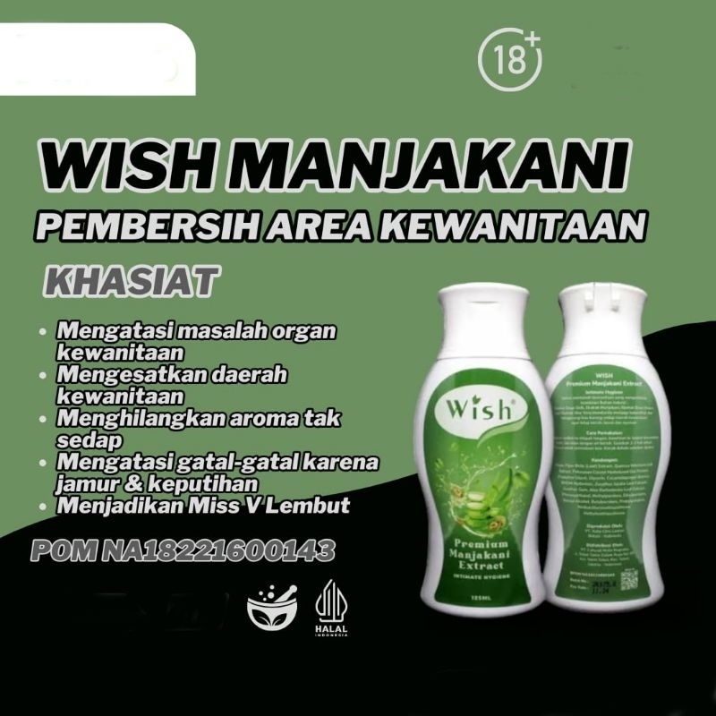 Premium Majakani Wish dr.Boyke - Pembersih daerah Kewanitaan